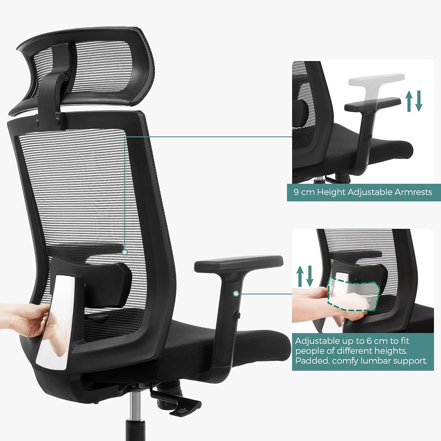 Songmics OBN55BK détail 4