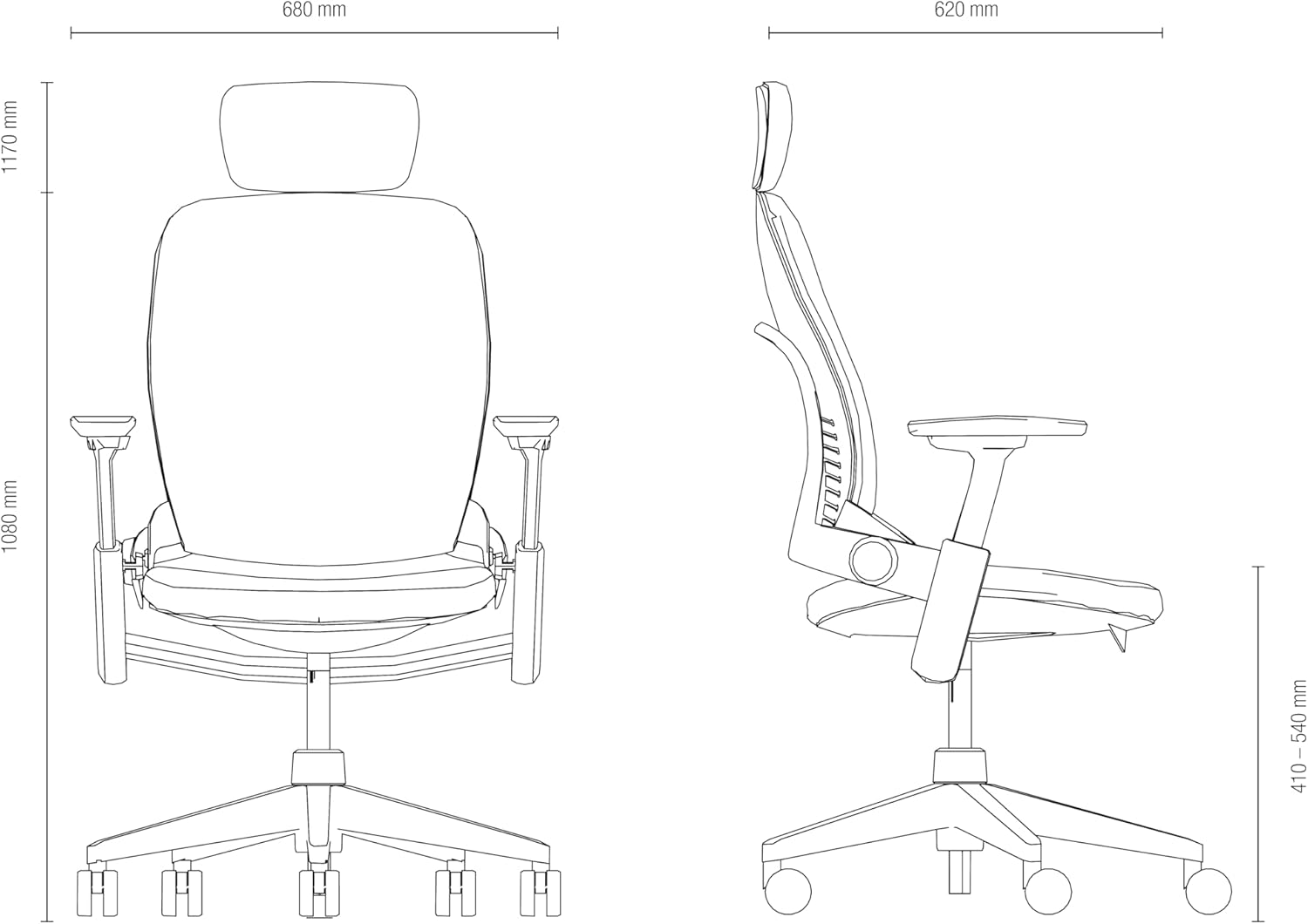 Steelcase Leap V2 détail 2