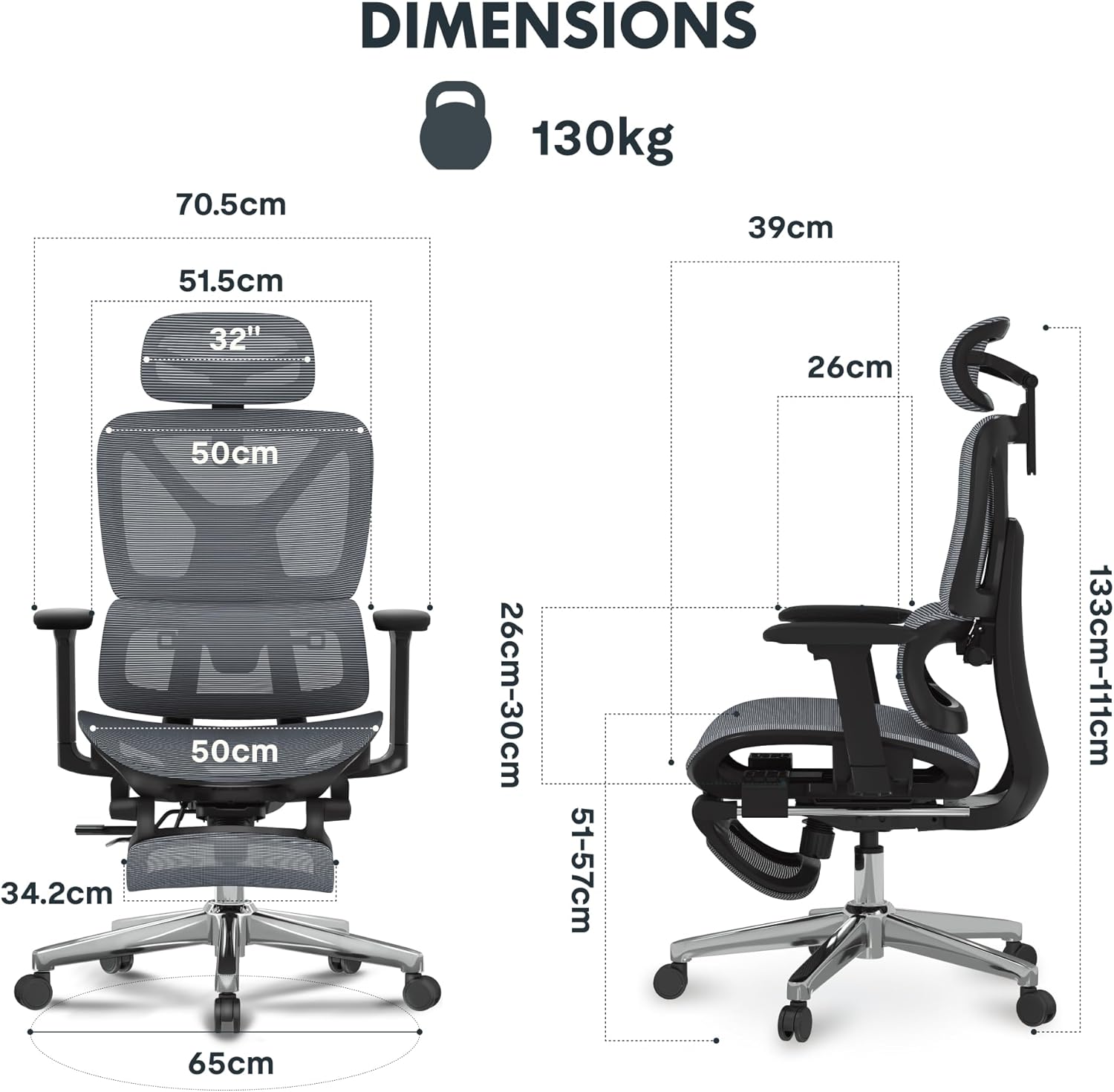 FlexiSpot ErgoX détail 2
