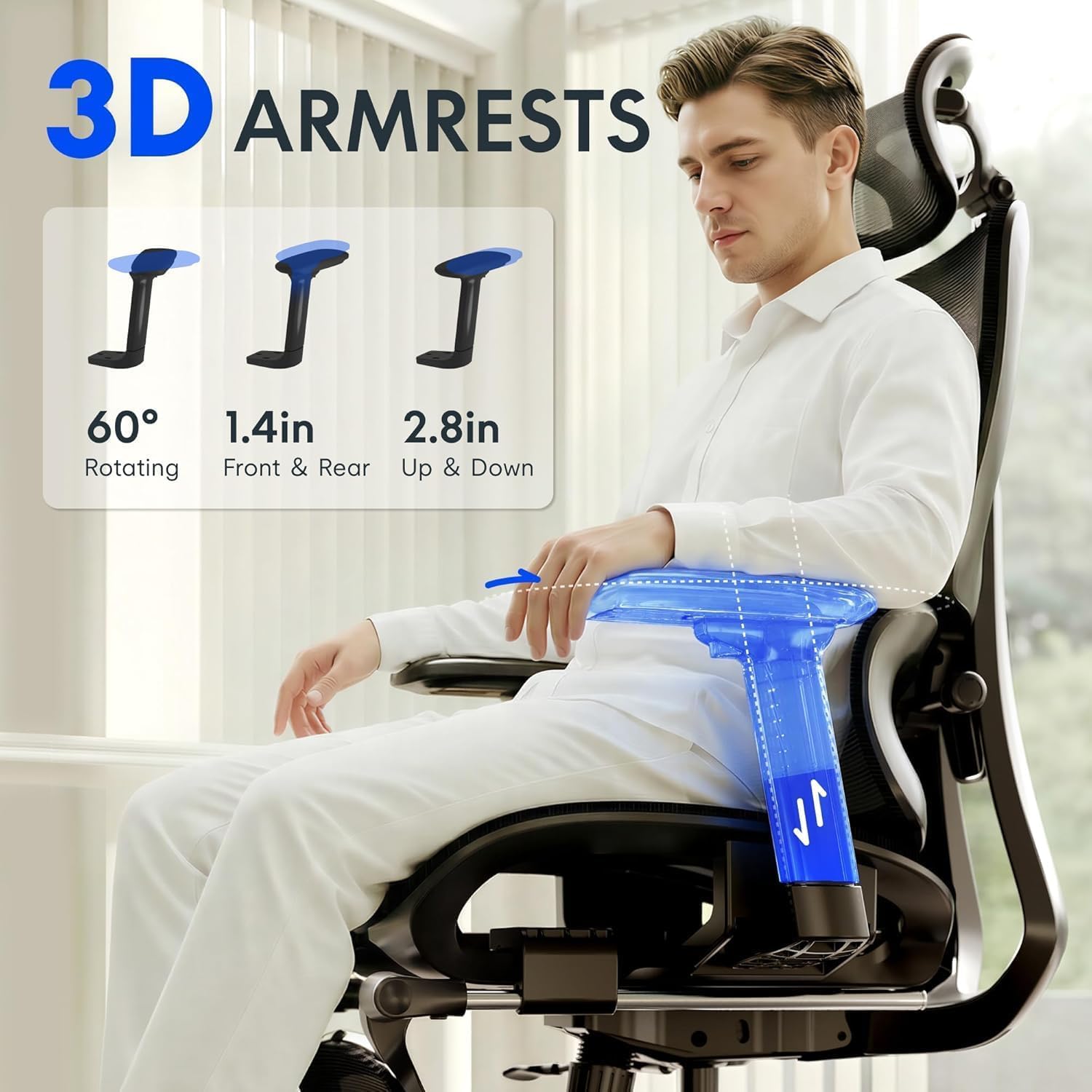 FlexiSpot ErgoX détail 4